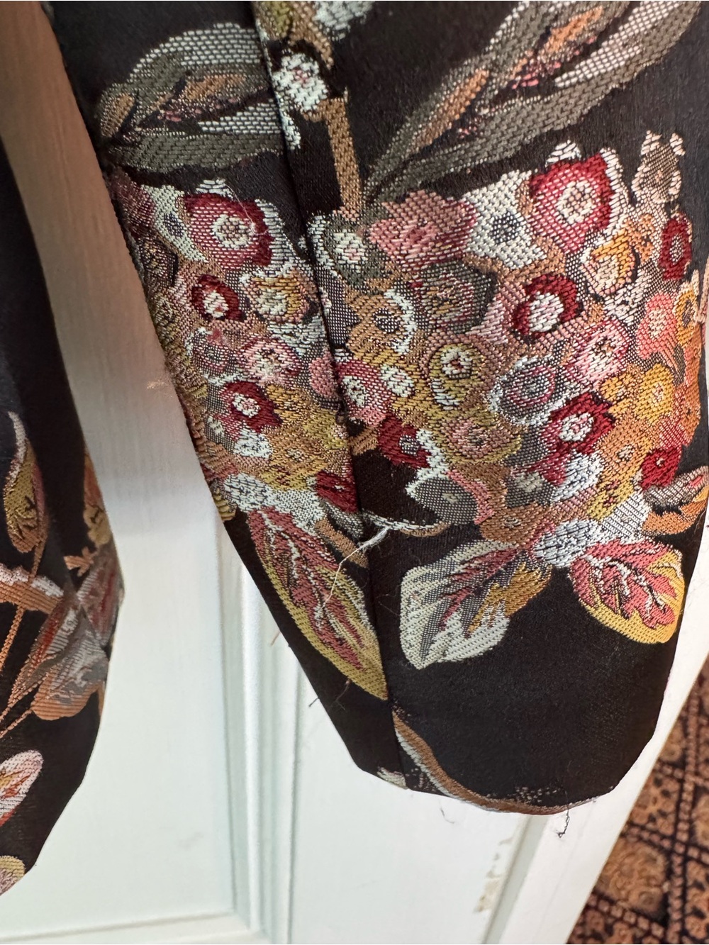 Alice + Olivia Macey Floral Single Button Blazer - Picture 8 of 8